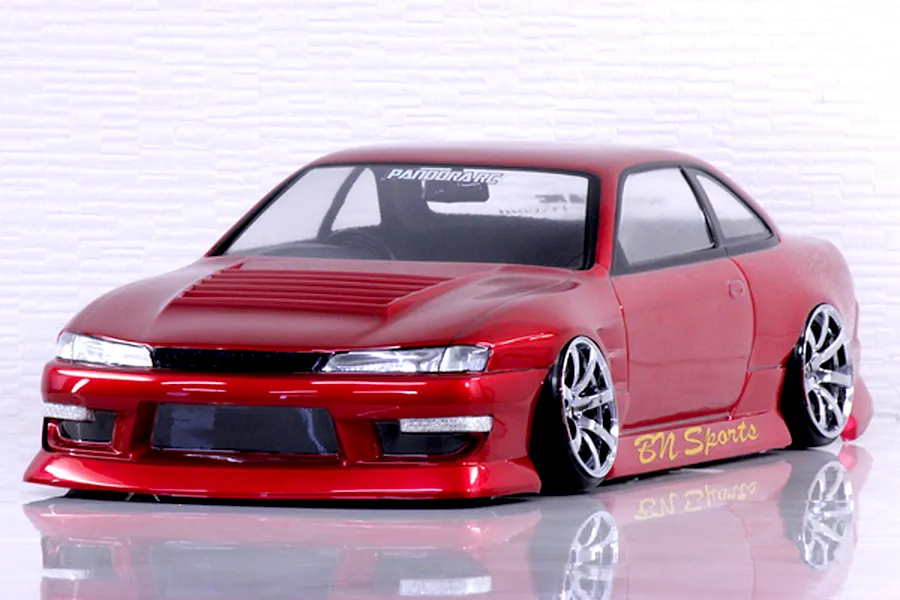Pandora RC 1/10 S14 Silvia BN Sports Unpainted Body Shell - Clear image 1