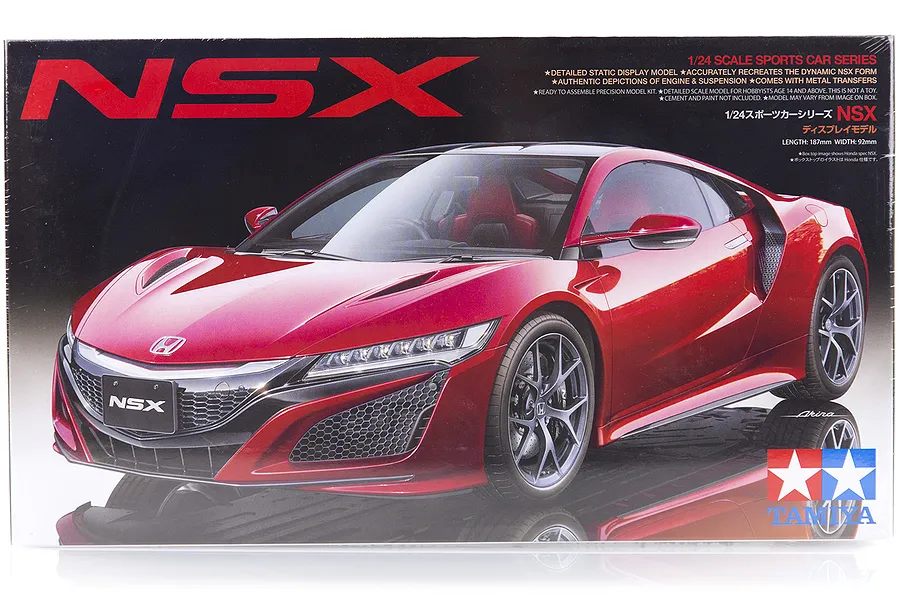 Tamiya 1/24 Honda NSX 2016 Scaled Plastic Model Kit image 16541