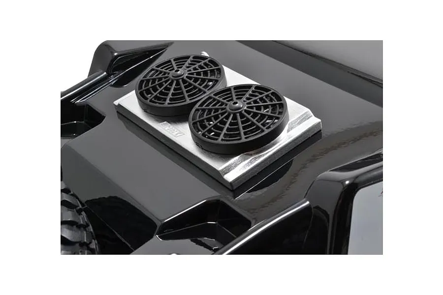 RPM Black Slash 2WD No Clip Body Mount Set image 16564