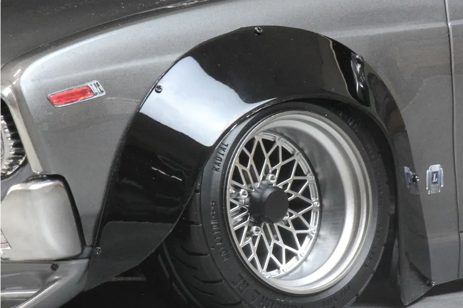 Pandora RC 1/10 Overfender Set Ver.3 Unpainted - Clear image 9