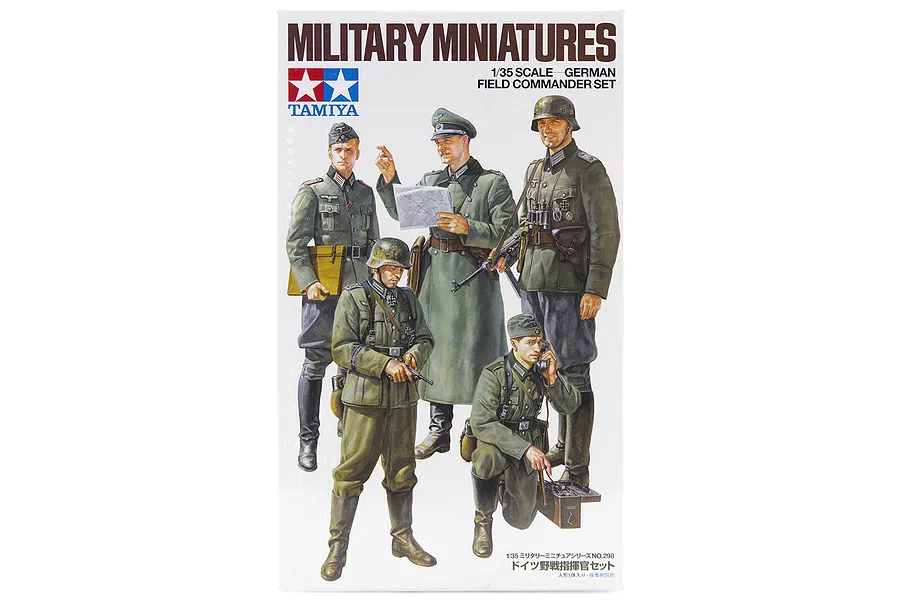 Tamiya 1/35 German Field Commander Set Scaled Plastic Model Kit image 16653