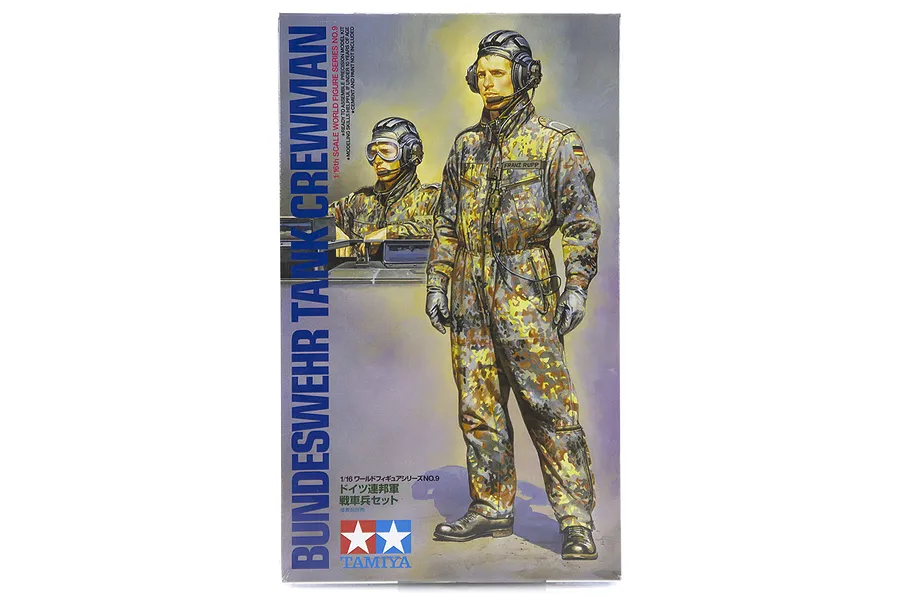 Tamiya 1/16 German Bundeswehr Tank Crewman Scaled Plastic Model Kit image 16671