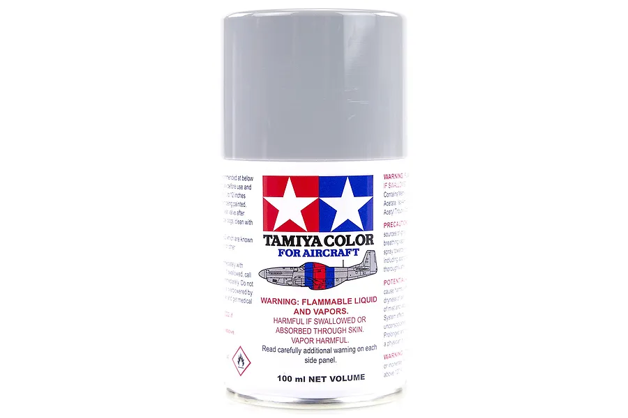 Tamiya AS-7 Neutral Grey (USAAF) Aircraft Series Spray Paint 100ml image 16701