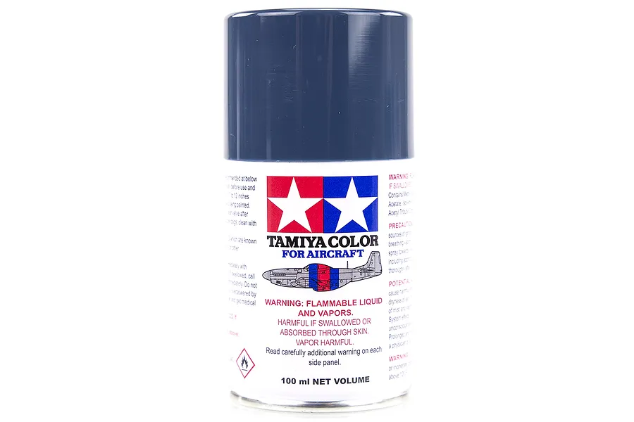 Tamiya AS-8 Navy Blue (US Navy) Aircraft Series Spray Paint 100ml image 16702