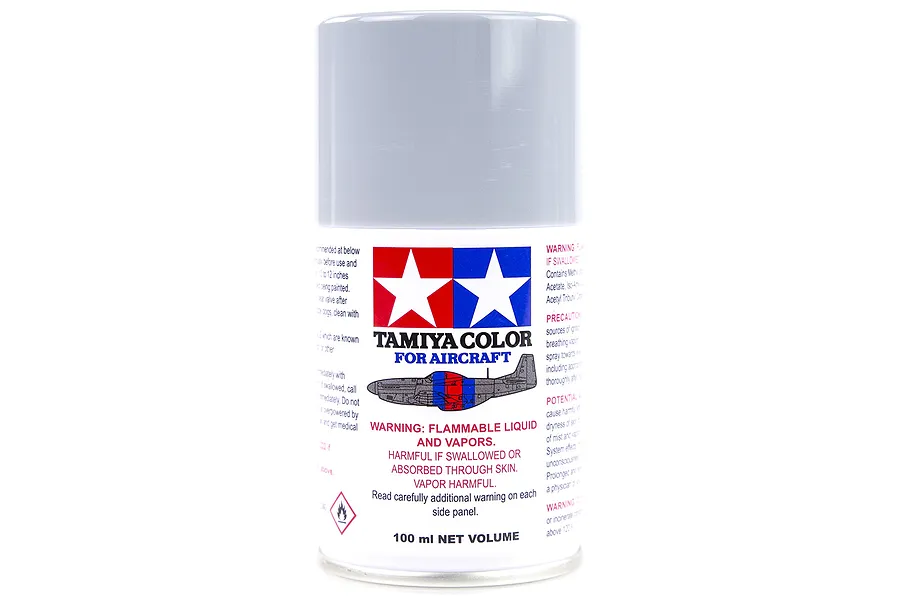 Tamiya AS-25 Dark Ghost Grey Aircraft Series Spray Paint 100ml image 16713