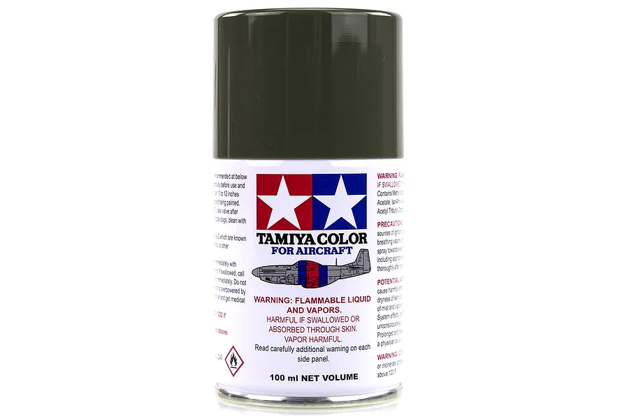 Tamiya AS-30 Dark Green 2 (RAF) Aircraft Series Spray Paint 100ml image 16715