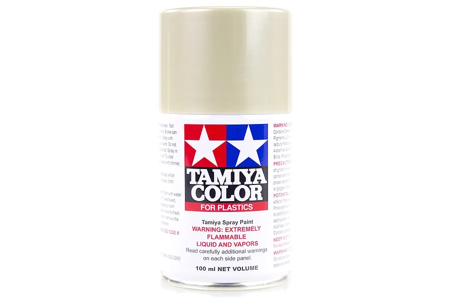 Tamiya TS-88 Titanium Silver Lacquer Spray Paint 100ml image 16722