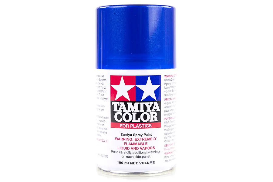 Tamiya TS-89 Pearl Blue Lacquer Spray Paint 100ml image 16723