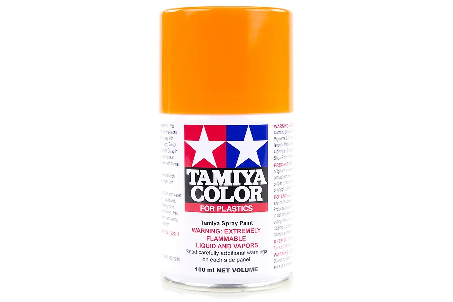 Tamiya TS-96 Fluorescent Orange Lacquer Spray Paint 100ml image 16726