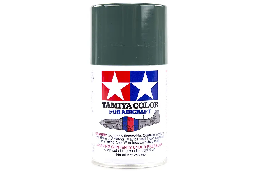 Tamiya AS-21 Dark Green 2 (IJN) Aircraft Series Spray Paint 100ml image 16736