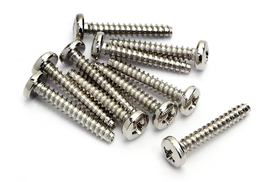 HPI 3x18mm Coarse Thread Binder Head Screws 10Pcs image 16761