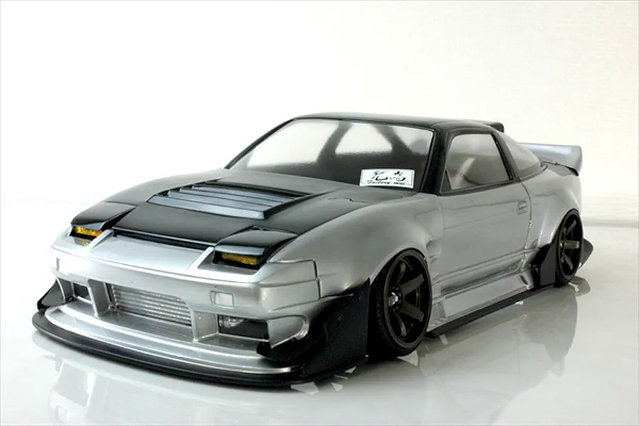 Pandora RC 1/10 RPS13 180SX Fujin (Wind God) | Origin Labo. Unpainted Body Shell - Clear image 19