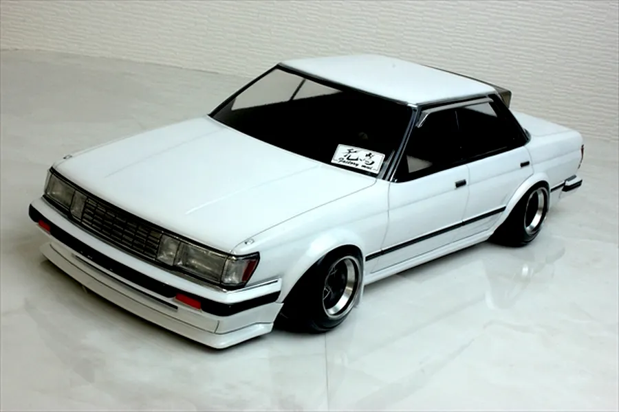 Pandora RC 1/10 Toyota Mark 2 GX71 Ver.2 Unpainted Body Shell - Clear image 20