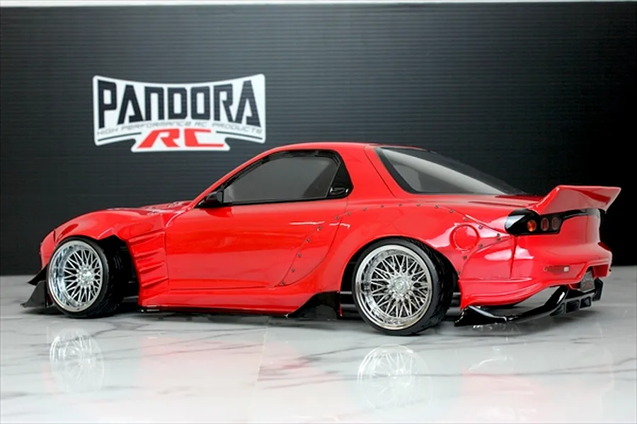 Pandora RC 1/10 Mazda RX-7 FD3S | BN Sports Unpainted Body Shell - Clear image 8