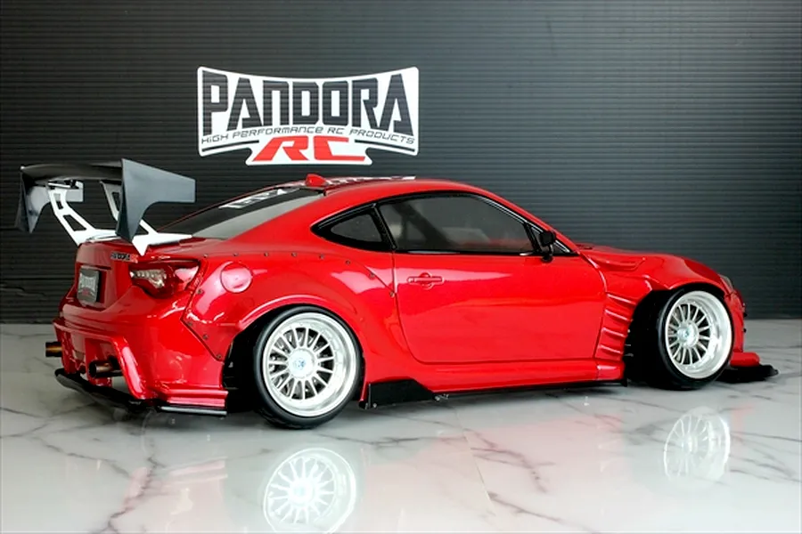 Pandora RC 1/10 Toyota 86 ZN6 | BN Sports Unpainted Body Shell - Clear image 19