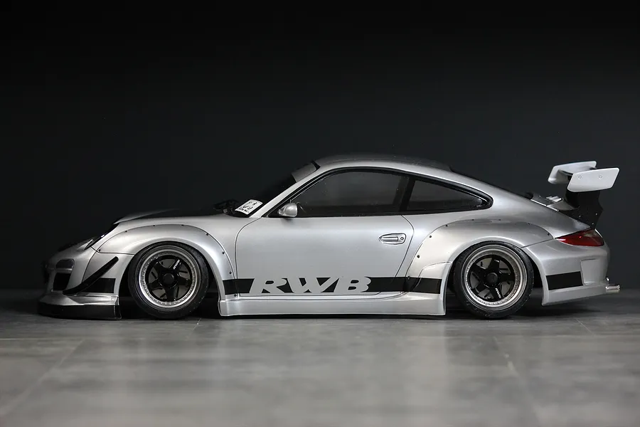 Pandora RC 1/10 RWB 997 Type (RAUH-Welt BEGRIFF) Unpainted Body Shell - Clear image 13