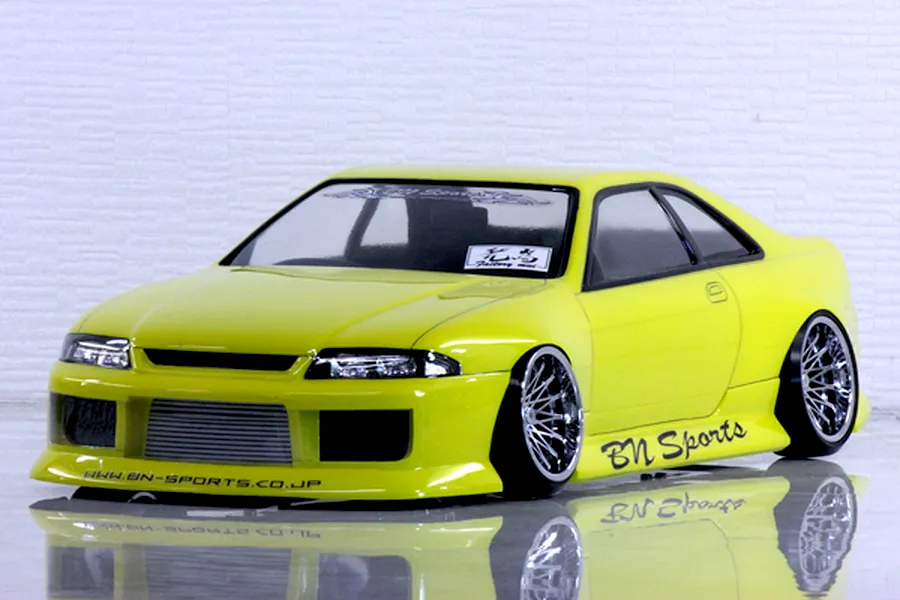 Pandora RC 1/10 Nissan Skyline ECR33 BN Sports Unpainted Body Shell - Clear image 5