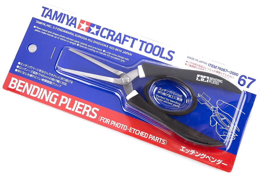Tamiya Bending Pliers For Photo-Etched Parts Craft Tool image 16816