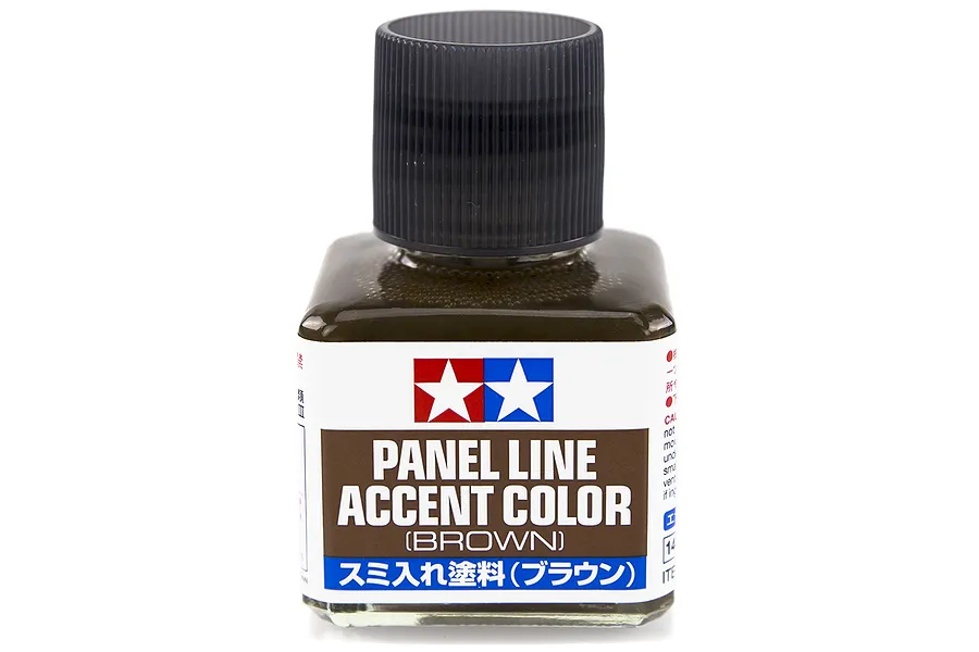 Tamiya Brown Panel Line Accent Colour Paint 40ml image 16818