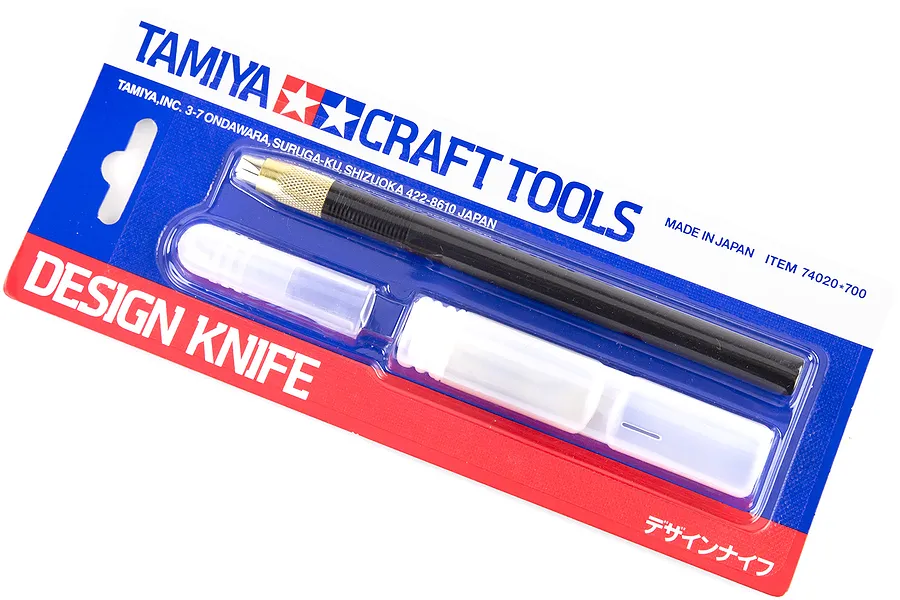 Tamiya Craft Design Knife w/ Spare Blades image 16826