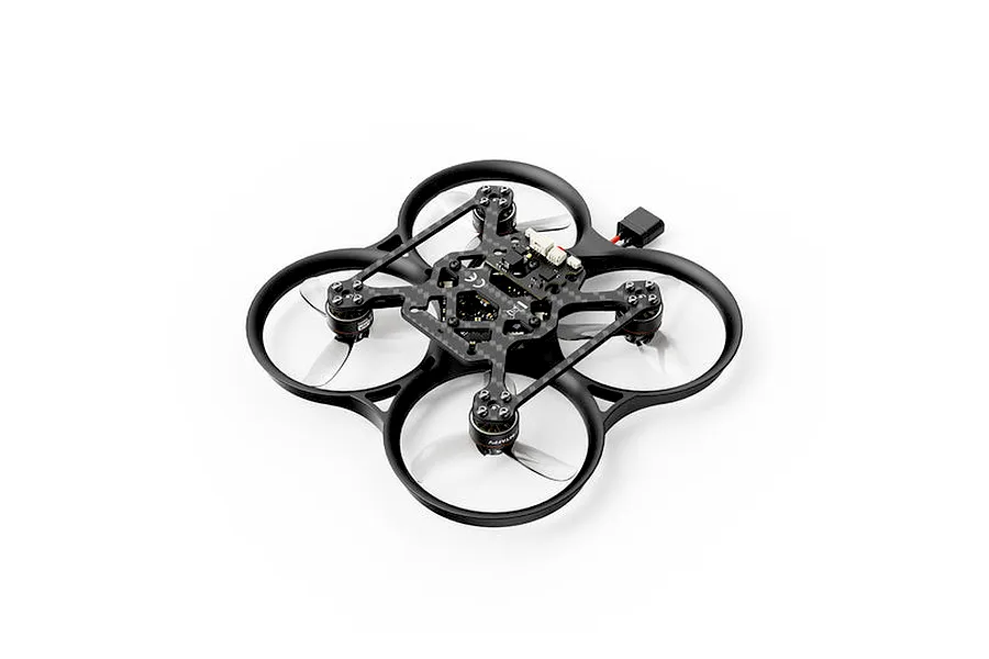 Top-down studio view of the BetaFPV Pavo20 Pro II brushless FPV drone against a clean white background.