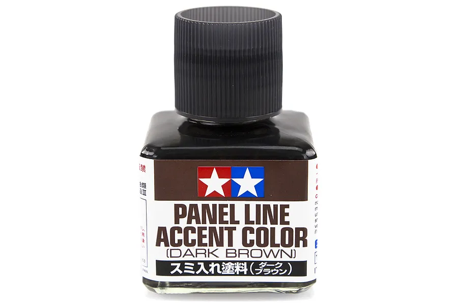 Tamiya Dark Brown Panel Line Accent Colour Paint 40ml image 16835