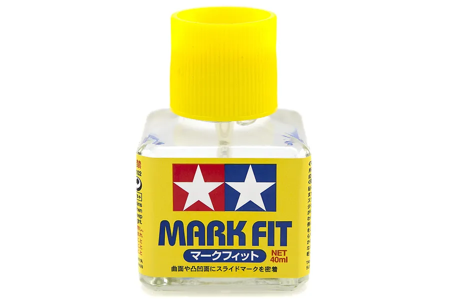 Tamiya Mark Fit Decal Softener &amp;amp; Adhesive 40ml image 16855