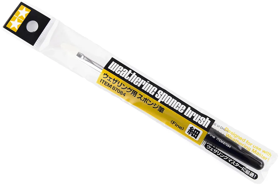 Tamiya Modelers Fine Sponge Weathering Brush image 16866