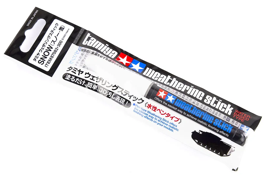 Tamiya Modelers Snow Weathering Stick (Water-Based) image 16877
