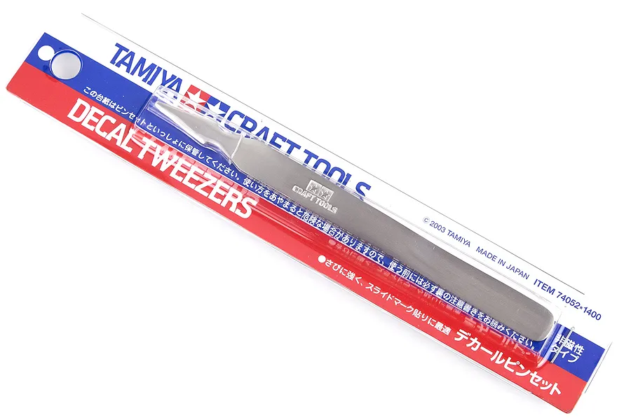 Tamiya Modelers Tweezers For Decals image 16879