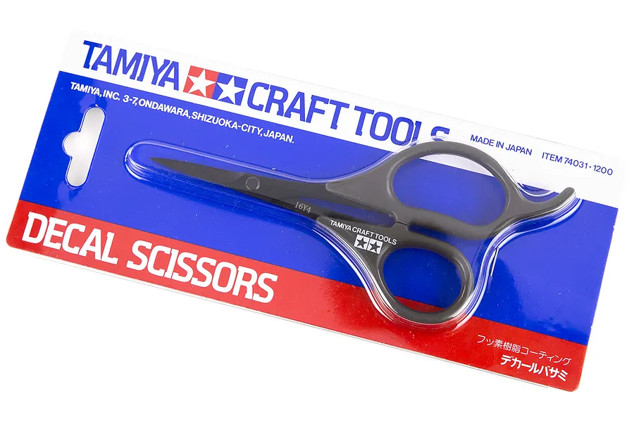 Tamiya Modeling Scissors For Decals Parts image 16887