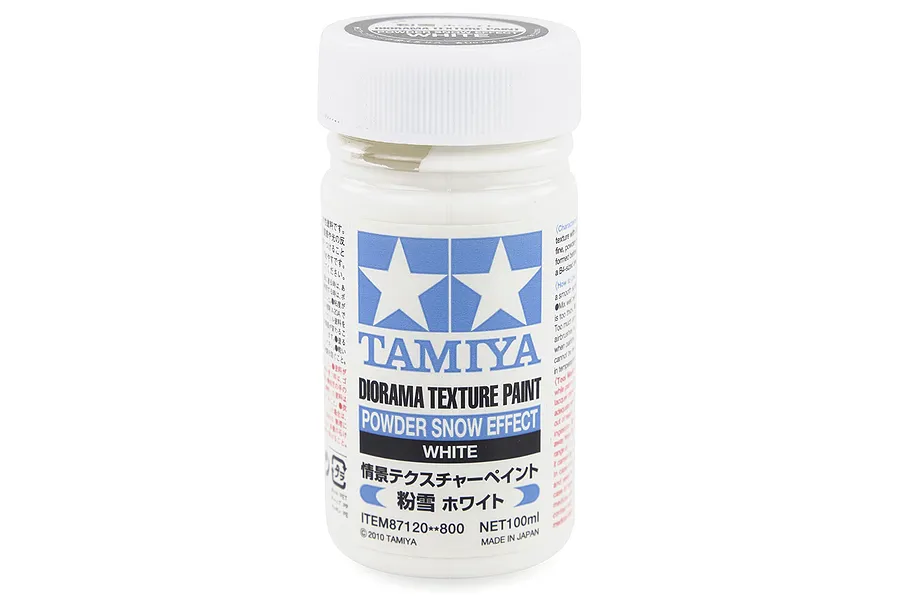 Tamiya White Powder Snow Effect Diorama Texture Paint 100ml image 16907