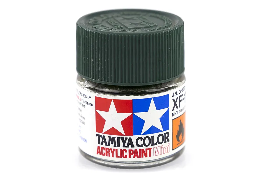 Tamiya XF-11 J.N. Green Flat Acrylic Paint 10ml image 16919