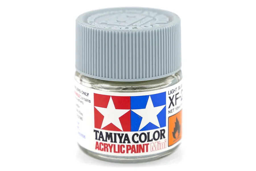 Tamiya XF-23 Light Blue Flat Acrylic Paint 10ml image 16924