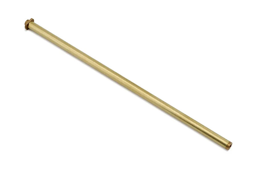 UDI Spindle Tube Set shown against a clean white background, featuring a long metal tube with a flanged end.