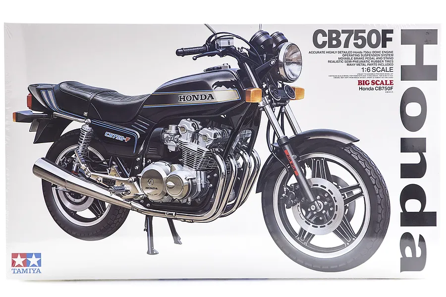 Tamiya 1/6 Honda CB750F Motorcycle Plastic Model Kit image 16967