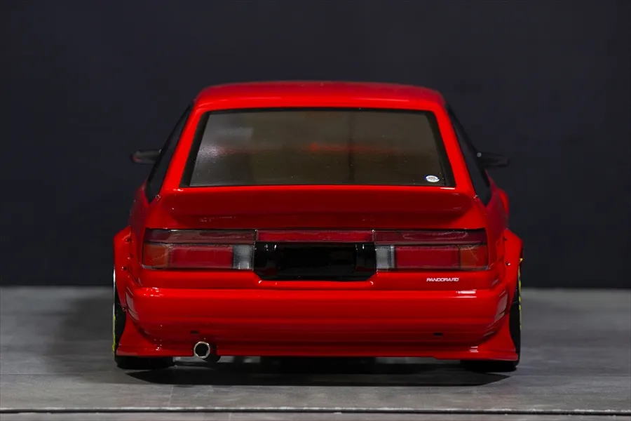 Pandora 1/10 Toyota AE86 Trueno 3DR Tec Arts Unpainted Body Shell - Clear image 4