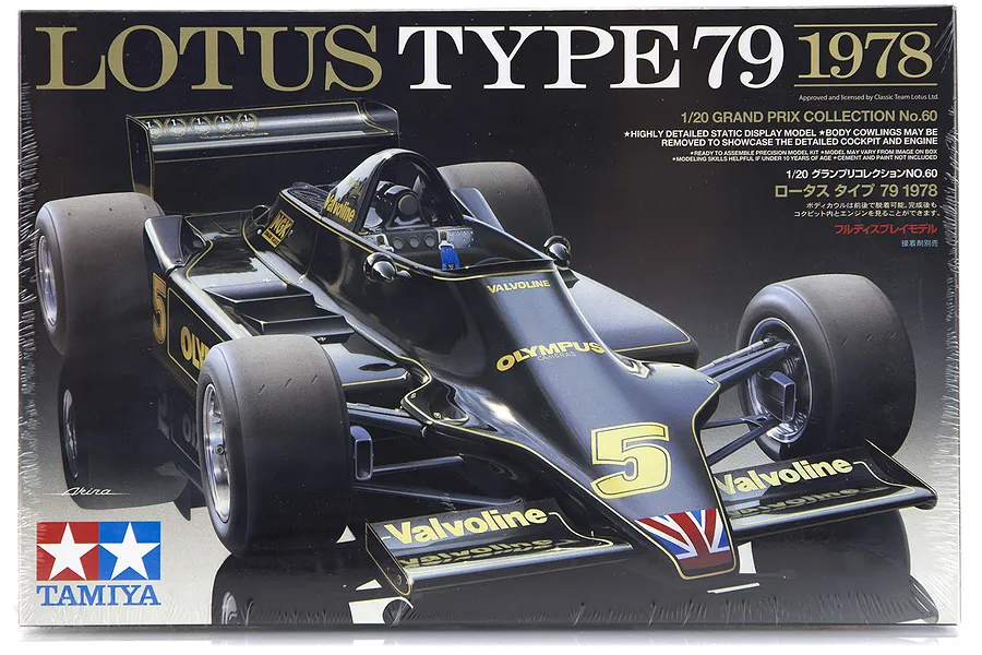 Tamiya 1/20 Lotus Type 79 (1978)F1 Plastic Model Kit image 16979
