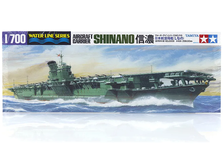 Tamiya 1/700 Japanese Shinano Aircraft Carrier (Waterline Series) Plastic Model Kit image 16985