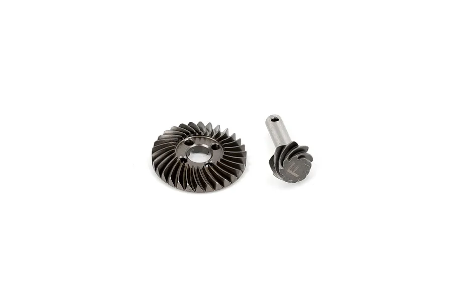 RGT 30T spiral diff ring gear and 8T input gear shown against a plain white background.