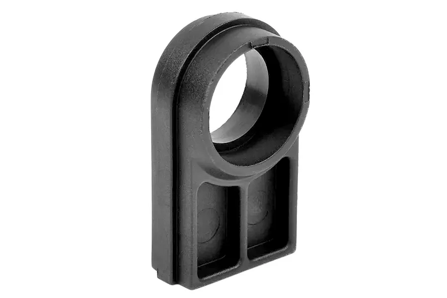 Team Corally Motor Mount Insert shown against a plain white background in studio lighting.