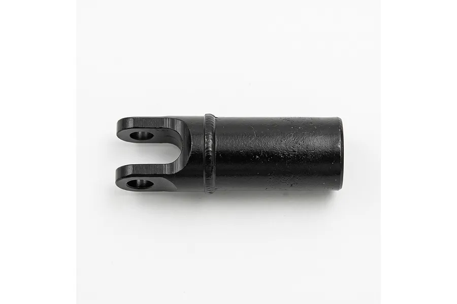 Black metal center driveshaft middle section component for WPL RC, shown against a plain white background.