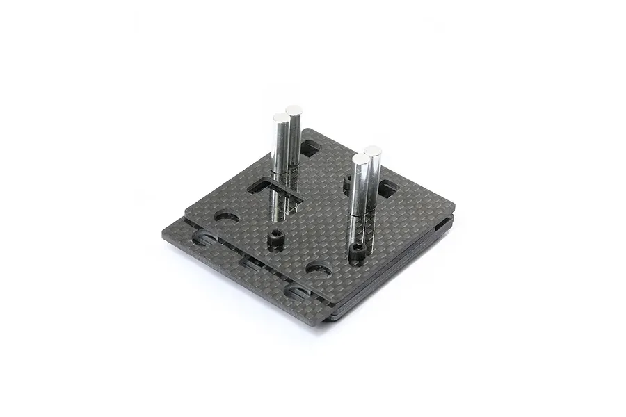 Hobbies Direct Carbon Fibre Self-Clamping Soldering Jig shown against a plain white studio background.