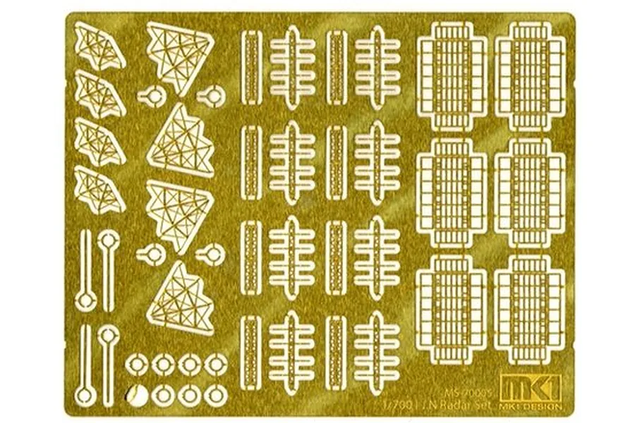 Fujimi 1/700 IJN Radar Detail Up Set image 1