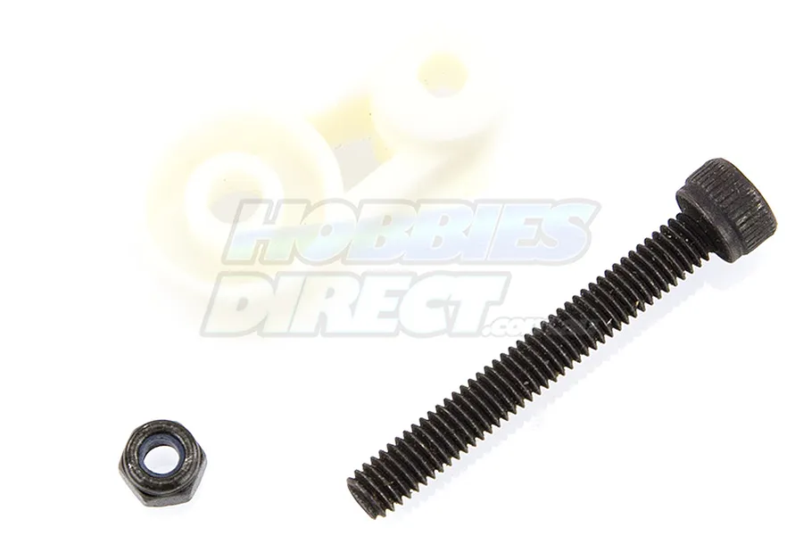 Rovan White Nylon Steering Servo Saver Arm w/ Hardware image 17348