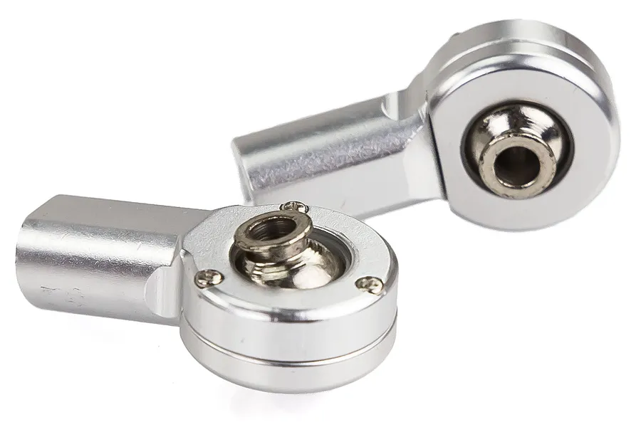 Rovan Silver Aluminium Rear Upper Suspension Arm Ball Ends 2Pcs image 17358