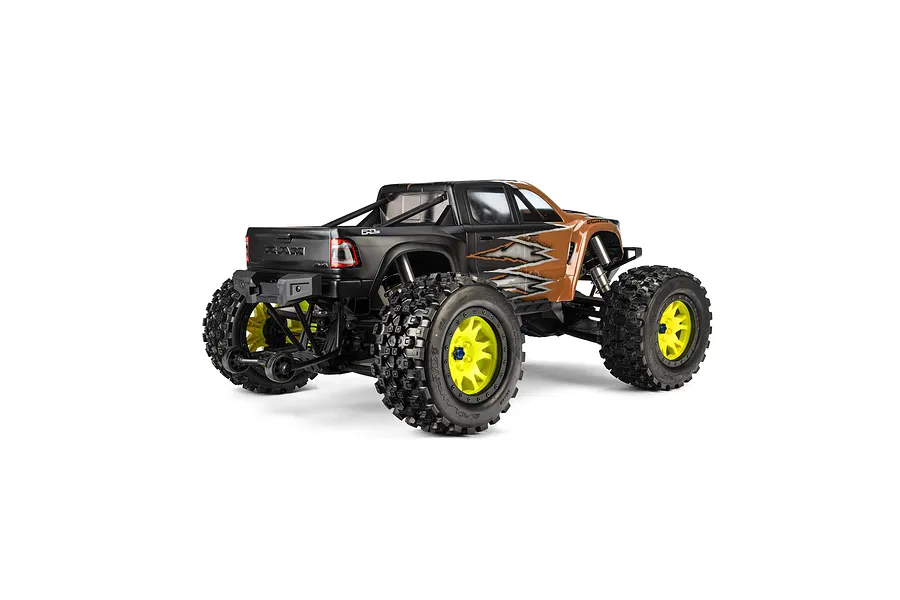 Pro-Line 1/5 Badlands MX43 Pro-Loc Limited Edition Tyres on Yellow/Black Impulse Rims - Beadlocked Wheels 2Pcs image 6