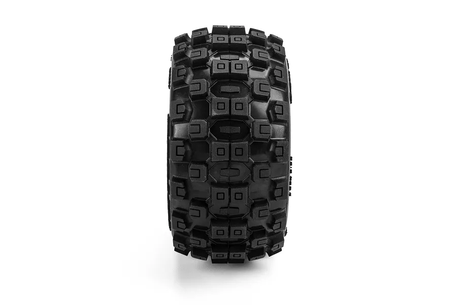 Pro-Line 1/16 Badlands MX MT Tyres on White Split Six Rims - Glued Wheels 2Pcs image 4
