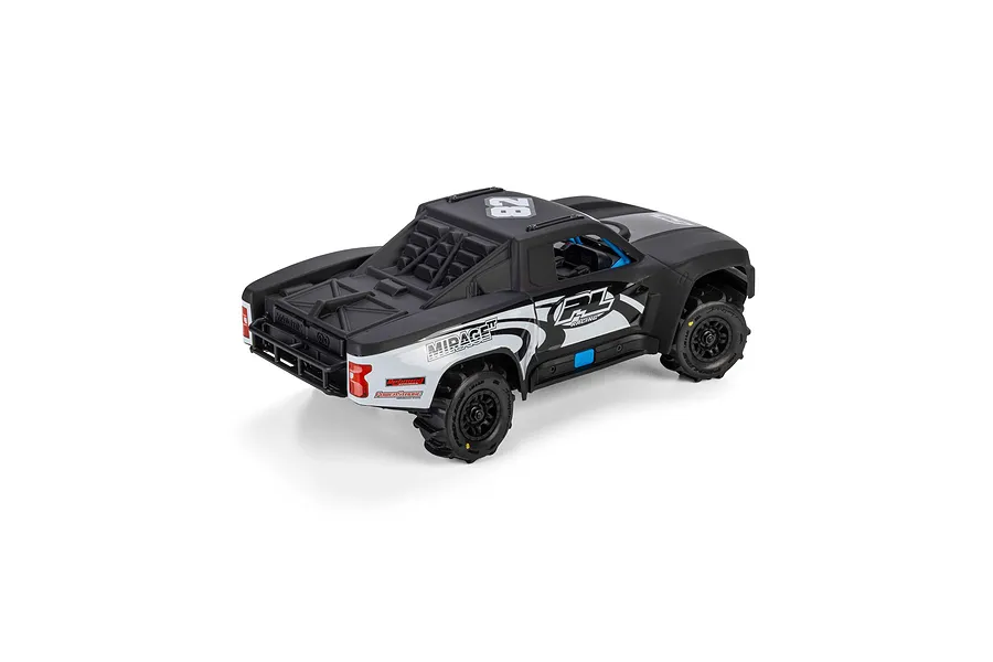 Pro-Line 1/16 2019 Chevy Silverado Trophy Truck Limited Edition Painted Body Shell - Matte Black image 8