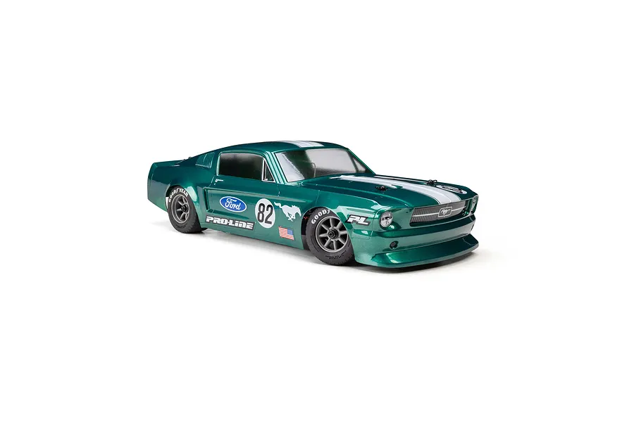 Pro-Line 1/12 1968 Ford Mustang VTA Unpainted Body Shell - Clear image 2